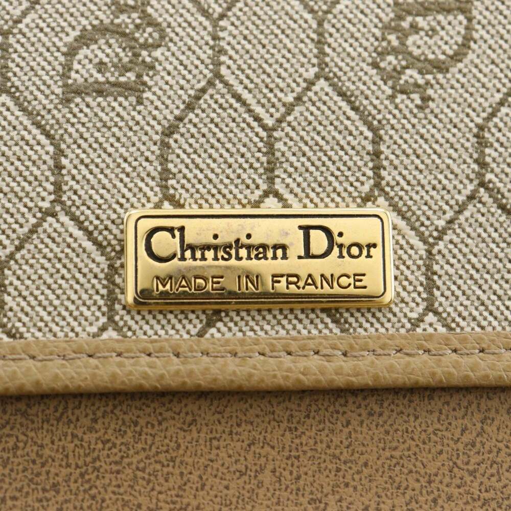 CHRISTIAN DIOR Vintage Cream Leather Shoulder Bag - Picture 9 of 13